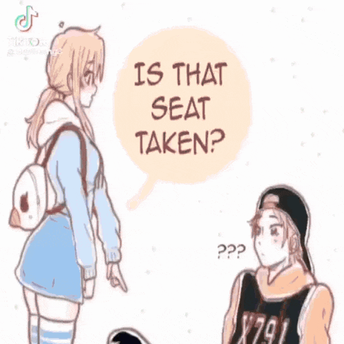 a drawing of a girl with pigtails and the words " now what i said " next to her