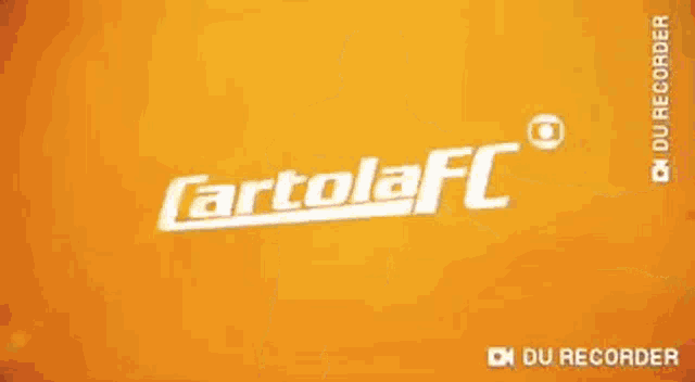 a man in an orange shirt is dancing in front of an orange background with the word lafc on it