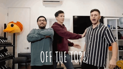 Off The Top Aaron Burriss GIF - Off The Top Aaron Burriss Youtuber GIFs