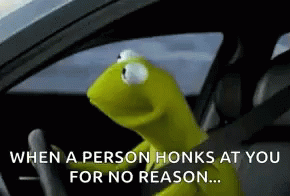 Driving Kermit GIF - Driving Kermit The GIFs
