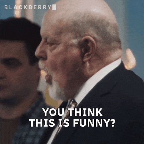 You Think This Is Funny Charles GIF - You Think This Is Funny Charles Blackberry GIFs
