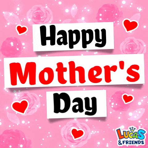 a happy mother 's day greeting card from lucas and friends