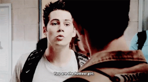 Dylan O Brien You Are The Hottest Girl GIF - Dylan O Brien You Are The Hottest Girl GIFs