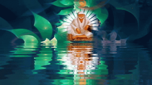Sai Baba Water GIF - Sai Baba Water Peaceful GIFs
