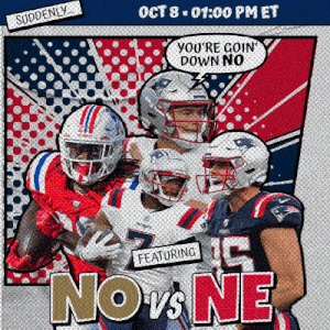New England Patriots Vs. New Orleans Saints Pre Game GIF - Nfl National Football League Football League GIFs
