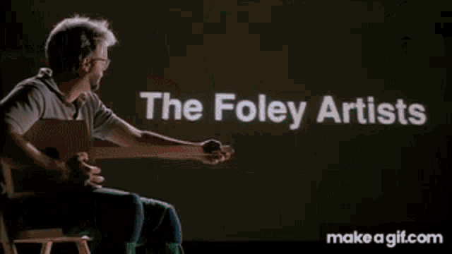 Foley Artist GIF - Foley Artist GIFs
