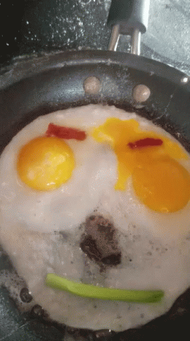 Egg Face Good Morning GIF - Egg Face Good Morning Fried GIFs
