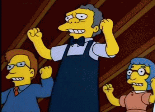 Simpsons Cheering GIF - Simpsons Cheering GIFs