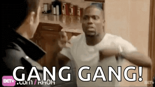 Kevin Hart Throws Up Blood Gang Signs GIF - Kevin Hart Throws Up Blood Gang Signs GIFs