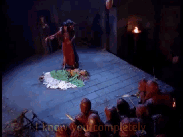 a scene from a movie with the words i know you completely above it