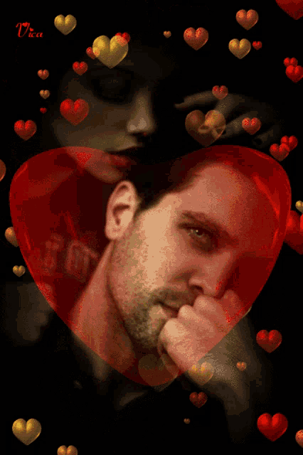 Romantic Hearts GIF - Romantic Hearts Lovers GIFs