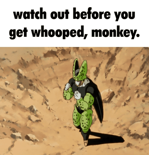 Cell Whooped GIF - Cell Whooped GIFs