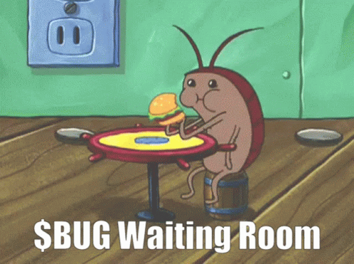 Bug Bug Waiting Room GIF - Bug Bug Waiting Room Cronos Lizards GIFs