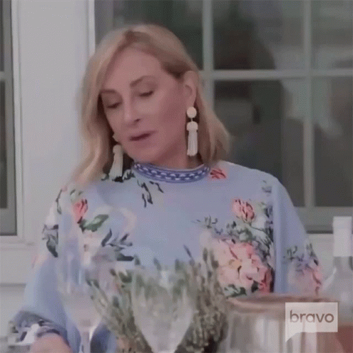 Whatever Real Housewives Of New York GIF - Whatever Real Housewives Of New York I Dont Know GIFs