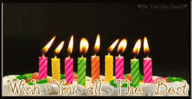 Happy Birthday Candles GIF