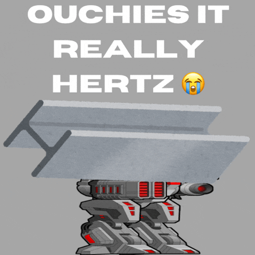 a picture of a robot with the words " ouchies it really hertz "