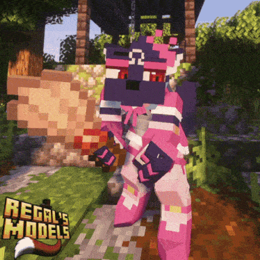 a screenshot of a video game with the words regal 's models on the bottom right