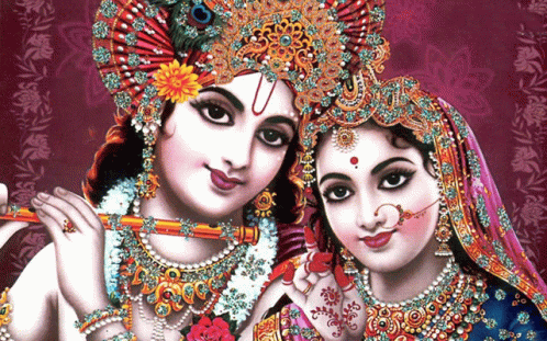 Shri Krishna Radha Krishna GIF - Shri Krishna Radha Krishna GIFs