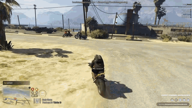 a screenshot of a video game that says piggy towing apprentice at the bottom