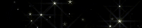a black background with lots of white stars