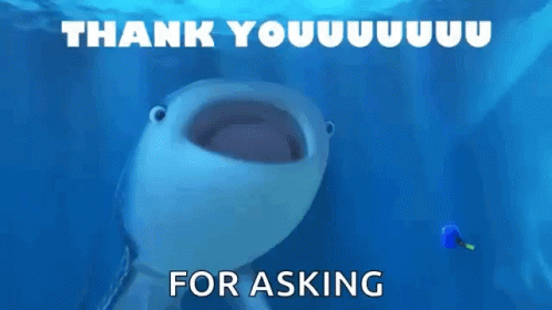 Thank You For Asking Finding Dory GIF - Thank You For Asking Finding Dory GIFs