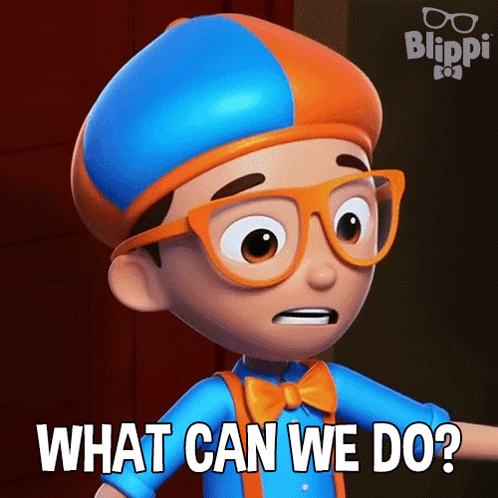 What Can We Do Blippi GIF - What Can We Do Blippi Blippi Wonders - Educational Cartoons For Kids GIFs