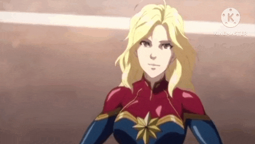 captain marvel from avengers age of ultron is a cartoon character .