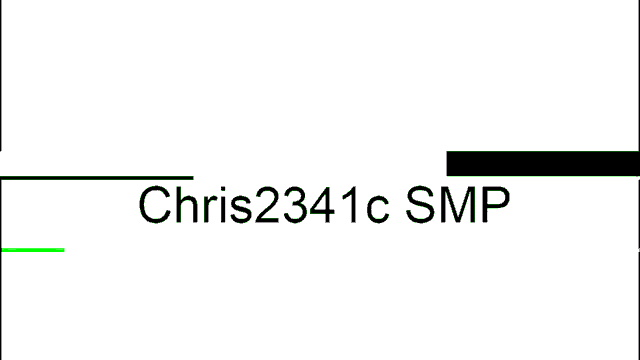 a white background with a green line between two black lines and the words chris ? 341c smp .