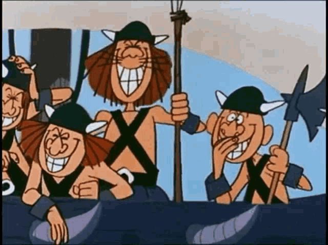 Vicky The Viking Laughing GIF - Vicky The Viking Laughing Evil Laugh GIFs