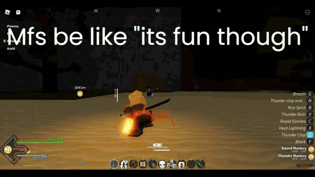 Its Fun Though Roblox GIF - Its Fun Though Roblox Project Slayers GIFs