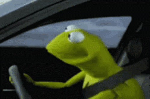 Kermit Car GIF - Kermit Car Driving GIFs