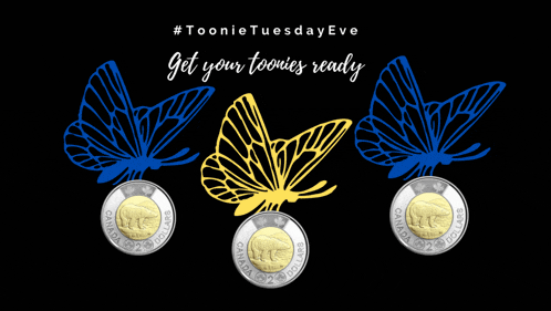 a poster that says " get your toonies ready "
