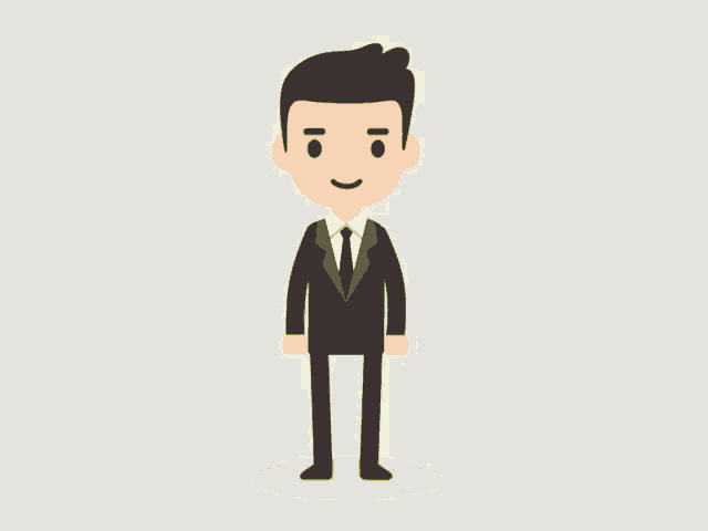 a cartoon of a man holding a pile of money with the letters ap on it