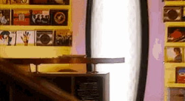 a shelf full of cd 's including one that says ' i love you '