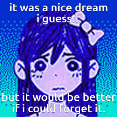 Omori I Wish I Could Just Forget GIF - Omori I Wish I Could Just Forget Forget You GIFs