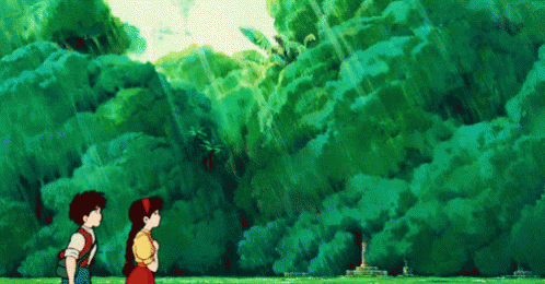 ラピュタ　ジブリ　挨拶　あいさつ　宜しく　よろしく GIF - Laputa Ghibli Greetings GIFs