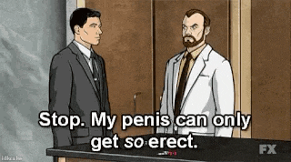 two men in suits and ties are standing next to each other and talking to each other .