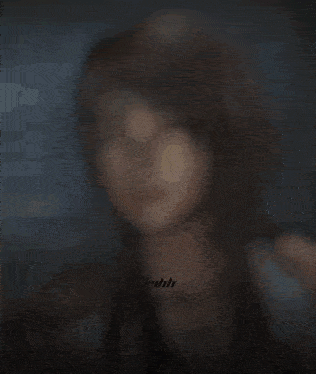 a blurred image of people with the letters f-shh on the bottom right