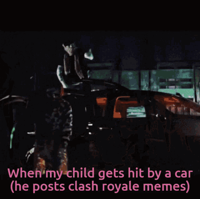 Yeat Child Gets Hit By A Car GIF - Yeat Child Gets Hit By A Car Clash Royale Memes GIFs