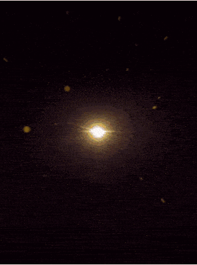 a dark background with a few lines of light