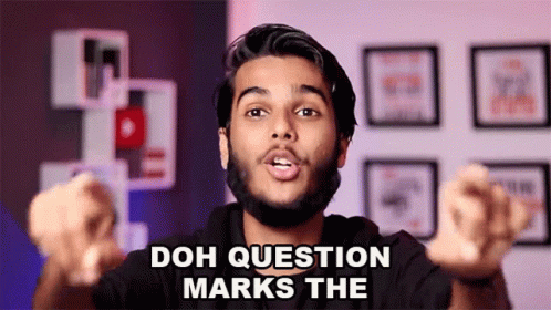 Doh Question Marks The Utkarsh GIF - Doh Question Marks The Utkarsh Mr Magician GIFs