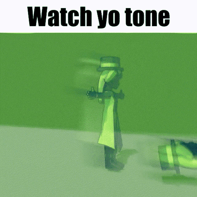 Watch Yo Tone Gnamimates GIF - Watch Yo Tone Gnamimates Green GIFs