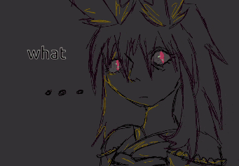 a drawing of a girl with a crown on her head and the word what below her