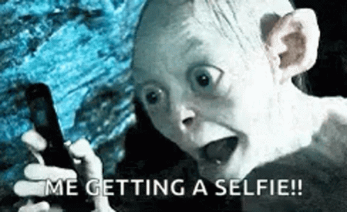 Gollum Selfie GIF - Gollum Selfie GIFs
