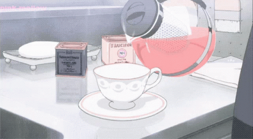 Tea Anime GIF - Tea Anime Anime Tea GIFs