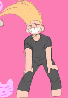 a drawing of a man with a beard and long blonde hair