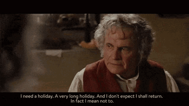 Bilbo Holiday GIF - Bilbo Holiday GIFs