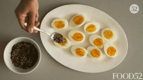 Deviled Eggs Seasoning GIF - Deviled Eggs Seasoning Yum GIFs