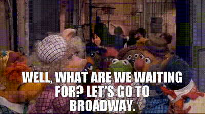 Muppets Kermit The Frog GIF - Muppets Kermit The Frog Broadway GIFs