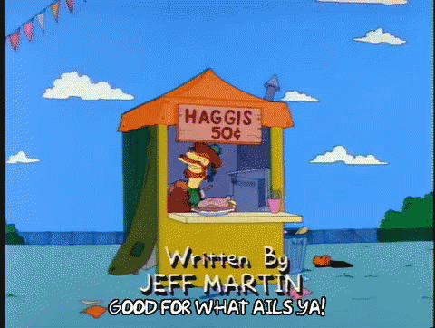 Haggis - Good For What Ails Ya GIF - Willie Haggis Good For What Ails Ya GIFs